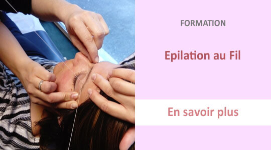 formation épilation au fil